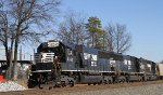 NS 6342 leads train 159 southbound